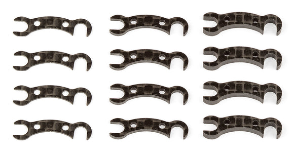 ASC31806 TC7.2 CAMBER LINK MOUNT SHIMS (GRAPHITE)