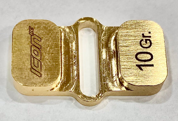 ICON RC Mugen MTC2 peso 10g a slitta regolabile/ 10g Mugen MTC2 sliding weight