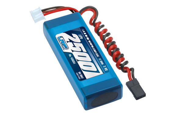LRP LiPo 2500 RX-Pack 2/3A Straight - RX-only - 7.4V